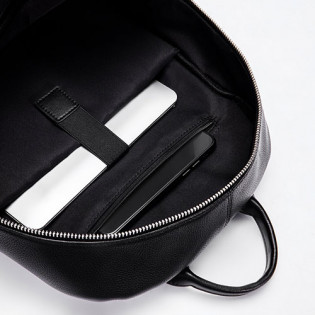 VLLICON men's casual portable backpack black